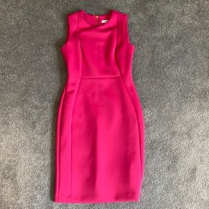 Calvin Klein pink dress!